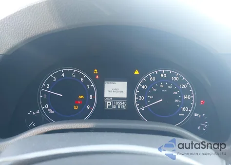 2011 Infiniti G25 Journey from USA, damaged, VIN JN1DV6AP0BM600307